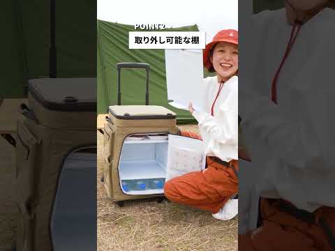 冷蔵庫みたいな縦型ソフトクーラー「バベコロ2」