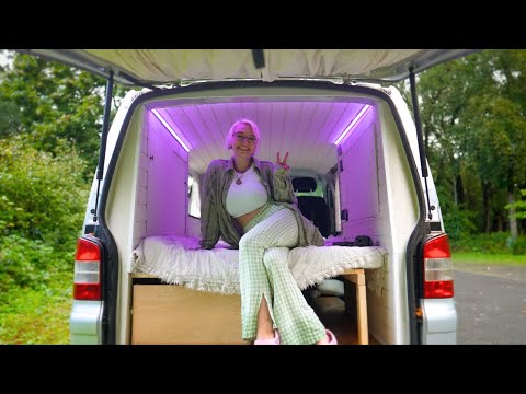 ASMR Camper Van Room Tour | VW T5 Camper Expansion 🚌