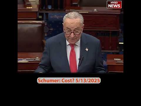 Schumer: Qatari Jet 'So Corrupt Even Putin Would Double Take'; Blanket Hold on DOJ Nominees; Demands Bondi Testify on Emoluments Clause