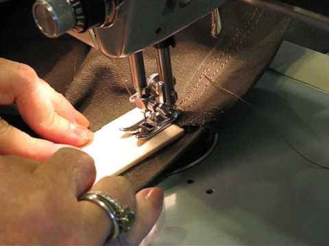 DRESSMAKER 2000 Video #32   Sewing Over a Bulky Seam