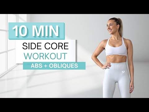 10 min SIDE CORE WORKOUT | Abs and Obliques | Trained Waist