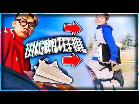 Giving Out Free Shoes But UNGRATEFUL KID ROAST ME Video