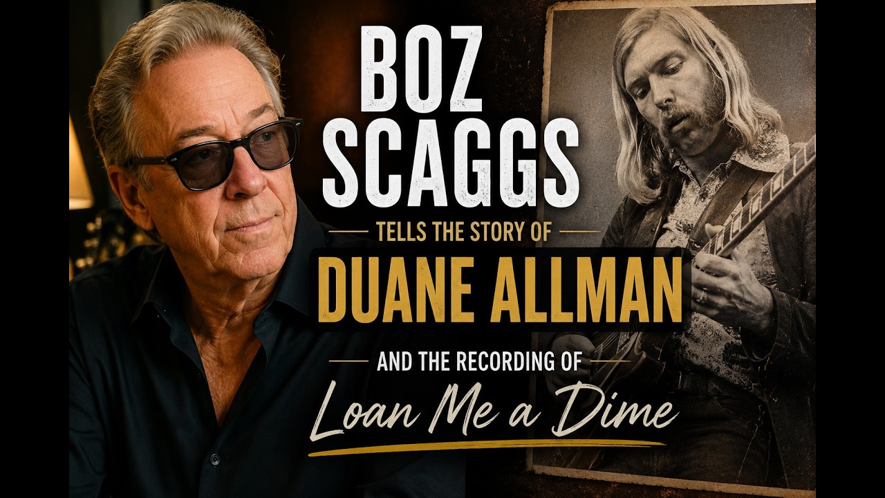 🎸 Boz Scaggs & Duane Allman &ndash; Recording &ldquo;Loan Me A Dime&rdquo; | Behind the Music History 🎙️ - YouTube