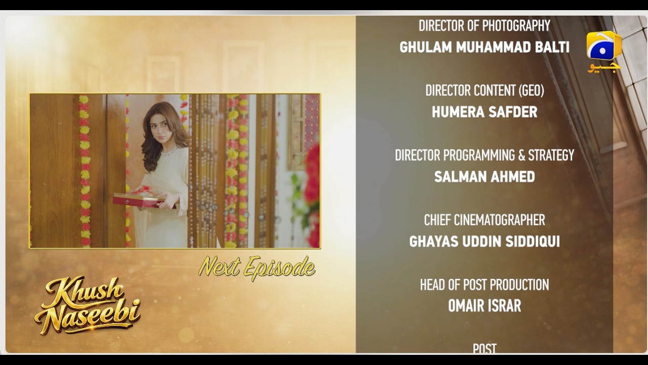 Khush Naseebi Episode 36 Teaser - 27th April 2026 - HAR PAL GEO