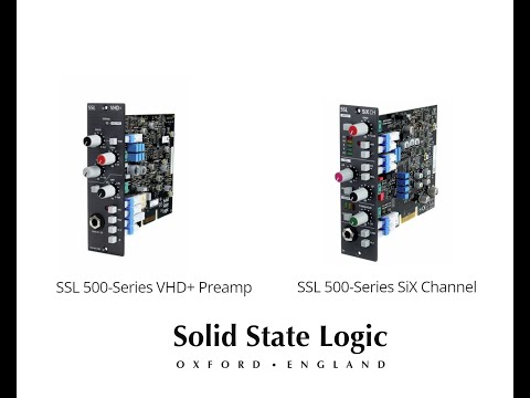 Solid State Logic SSL VHD+ Pre 500-Series Microphone Preamp 2021 - Present - Black image 9