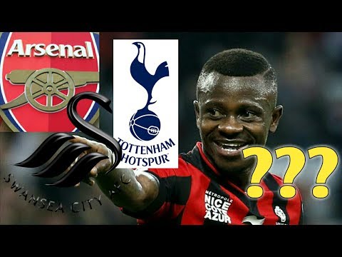 Jean Michael Seri For 35 million to Arsenal or Tottenham Hotspur F.C. or Swansea
