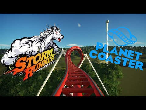 Storm Runner - Hershey Park - Planet Coaster Recreation