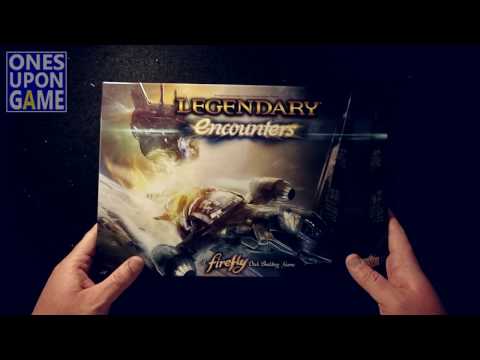 Legendary Encounters: A Firefly Deck Building Game || unboxing