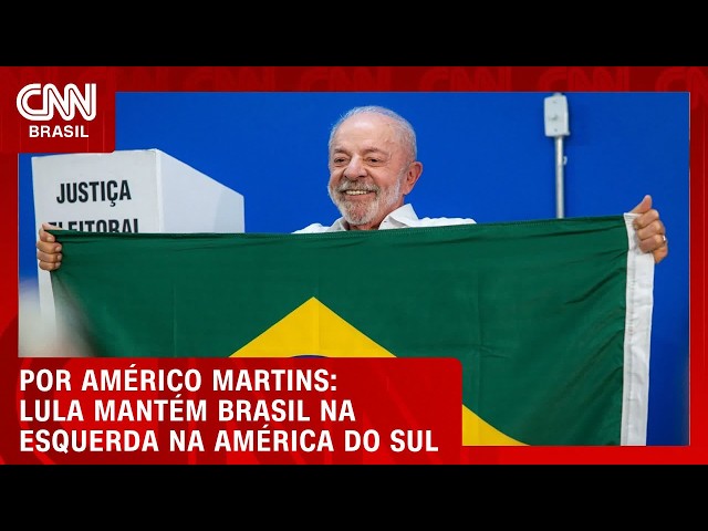 Lula mantém Brasil na esquerda na América do Sul; entenda | LIVE CNN