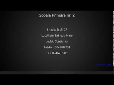 Scoala Primara nr. 2 Ivrinezu Mare