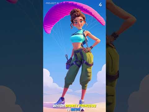 Disney Princess | Paragliding | Top Princess Videos