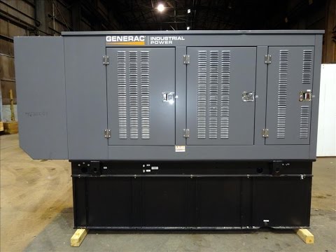 Unused-Generac 100 kW standby (90 kW prime) diesel generator set - stock # 46710001