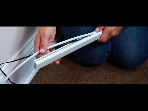 Wiremold: How to Install the CordMate II Cord Channel
