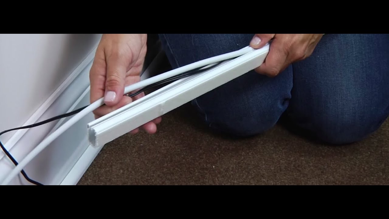 Wiremold: How to Install the CordMate II Cord Channel