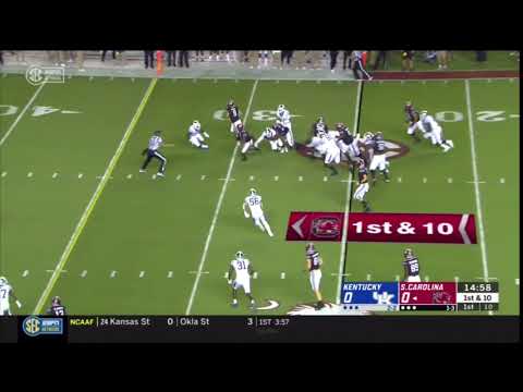 2019 USC vs Kentucky - Rico Dowdle 15 Yd Run