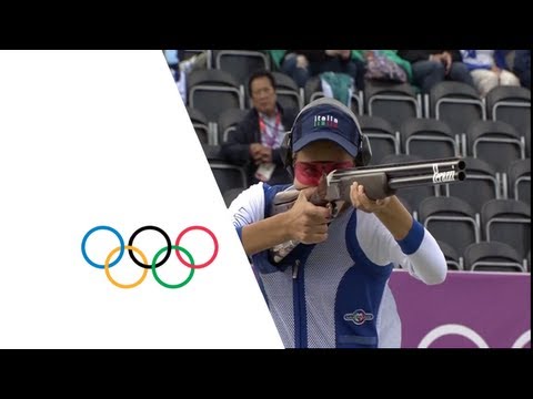 Rossi (ITA) Wins Women's Trap Shooting Gold - London 2012 Olympics