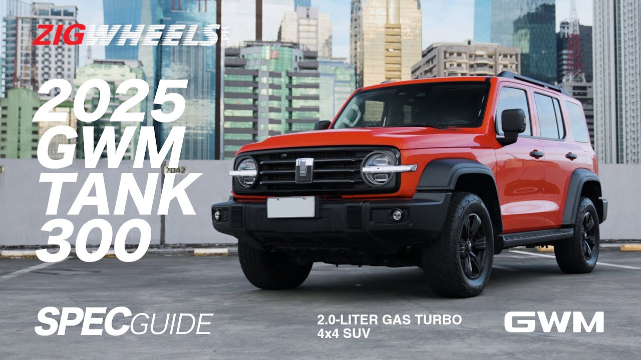 2025 GWM Tank 300 Spec Guide | Zigwheels.Ph