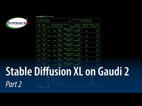 Setting Up Stable Diffusion XL-Turbo on Supermicro's Gaudi® 2: A Step-by-Step Guide