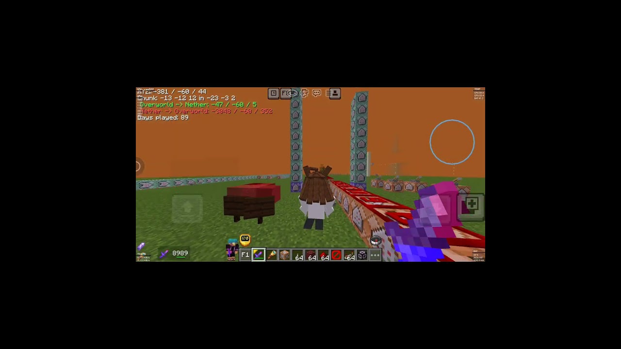 Low Cortisol in Minecraft (FMBE Test #4) #minecraft #animation #shorts