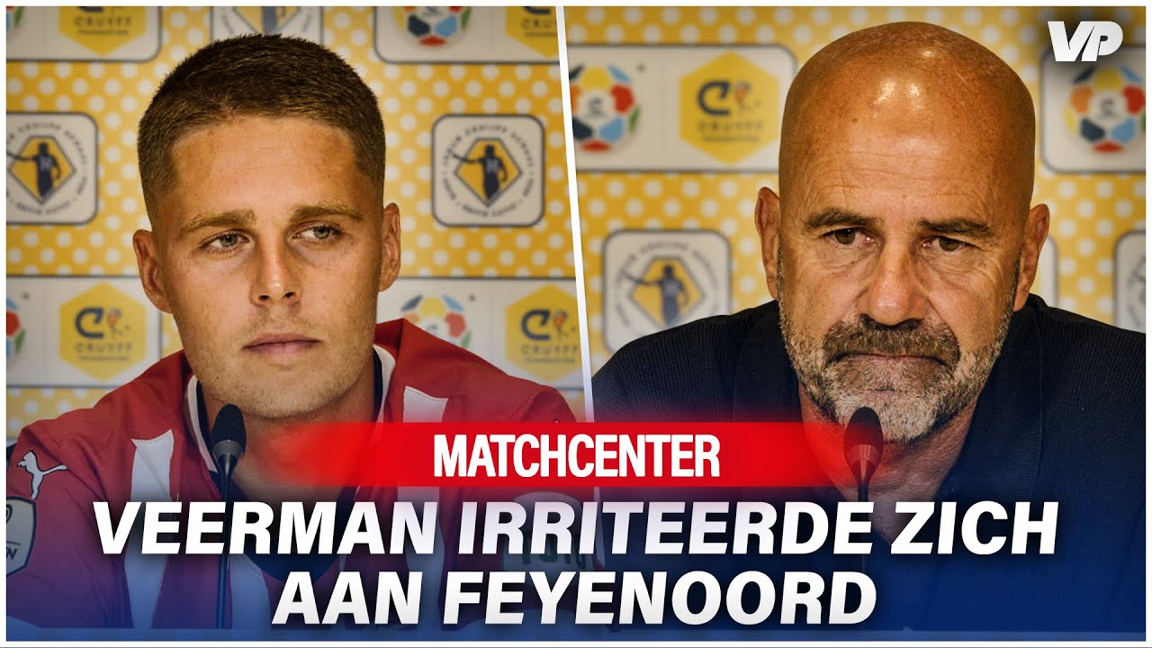 Thumbnail for article: Veerman hekelt gedrag Feyenoord: 'Maar dat hoort er blijkbaar bij'