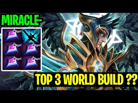 The Top 3 World Build Unbeatable - Skywrath Mage Miracle  7.20c - Dota 2