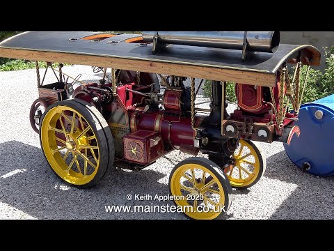 STEAMING MY LARGE MODEL SHOWMAN'S ENGINE - PART #23