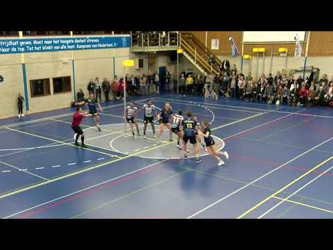 Korfbal League Samenvatting, speelronde 09: Blauw-Wit - KZ