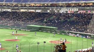 都市対抗野球準決勝NTT東日本上川畑大吾のタイムリーヒットと大歓喜の応援団