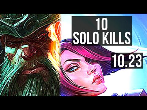 GANGPLANK vs FIORA (TOP) | 10 solo kills, 2.4M mastery, 14/2/4, Legendary | BR Diamond | v10.23