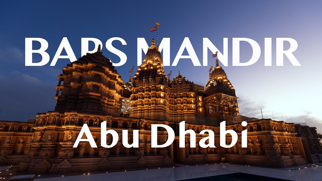 Discover the cinematic highlights of BAPS Hindu temple.