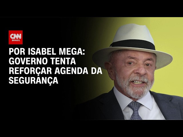 Governo tenta reforçar agenda da segurança após derrota com Messias | LIVE CNN
