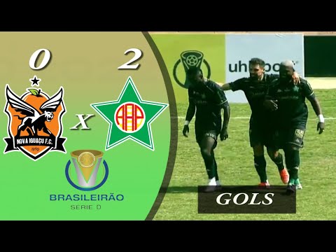 NOVA IGUAÇU 0X2 PORTUGUESA - 1 FASE - 10ª RODADA - BRASILEIRO SÉRIE D 2022