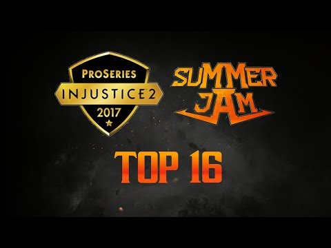 Injustice 2 - Summer Jam - Top 16- Ft. SonicFox, Honey Bee, Dragon, Semiij