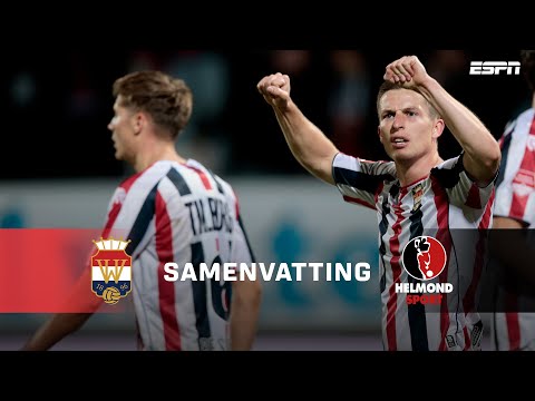 NICK DOODEMAN knalt 'm binnen met links!💥 | Samenvatting Willem II - Helmond Sport