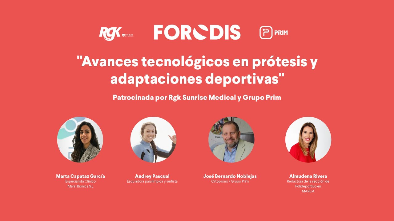 FORODIS | Mesa 06: Innovación y tecnología que transforman el deporte para personas con discapacidad