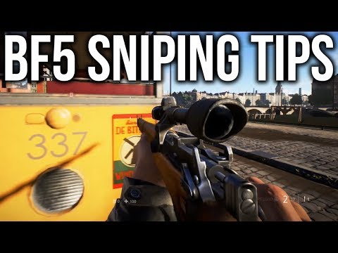 CONSOLE SNIPING TIPS for the BATTLEFIELD 5 BETA