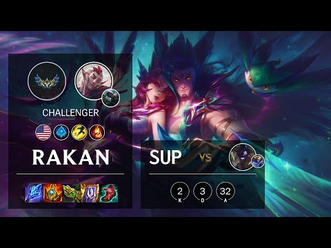Rakan Support vs Alistar - NA Challenger Patch 12.3