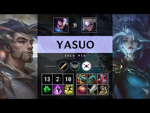 Yasuo Mid vs Diana - KR Challenger Patch 25.15