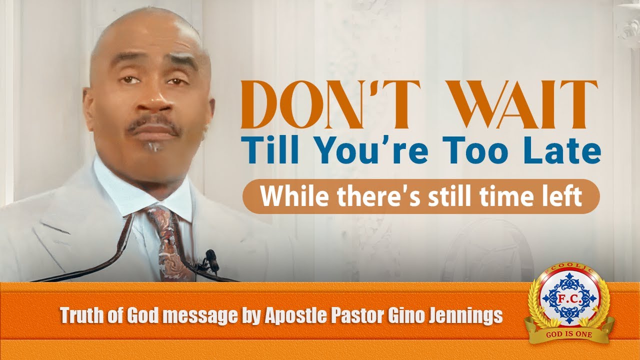 𝗧𝗶𝗹𝗹 𝗬𝗼𝘂'𝗿𝗲 𝗧𝗼𝗼 𝗟𝗮𝘁𝗲 |: 𝖠𝗉𝗈𝗌𝗍𝗅𝖾 𝖯𝖺𝗌𝗍𝗈𝗋 𝖦𝗂𝗇𝗈 𝖩𝖾𝗇𝗇𝗂𝗇𝗀𝗌