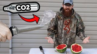 I Tested The $600 WASP Co2 Injection Knife...