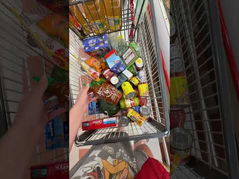 FAMILY FOOD SHOP FOR THE WEEK