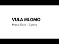 Musa Keys - Vula Mlomo (Lyrics)