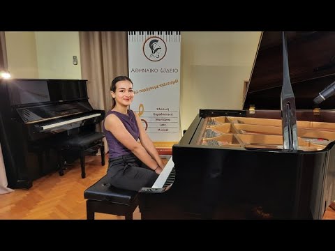 «Beethoven's Piano Sonatas» Ναταλία Μαυρίδη op.109 no.30 - Live streaming