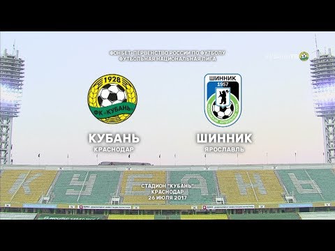 Kuban Krasnodar 1 vs Shinnik 0 - 26/07/2017