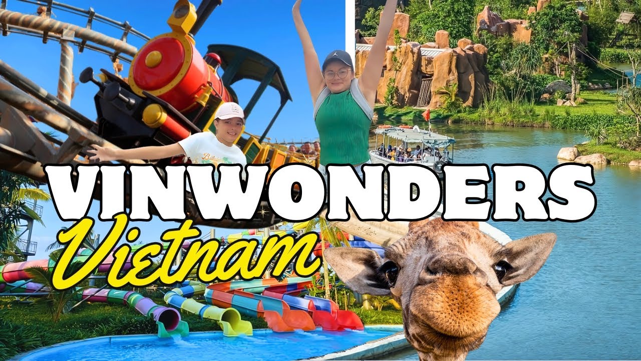 Embark on a lively walking tour showcasing the vibrant attractions and thrilling experiences of VinWonders Nam Hoi An.