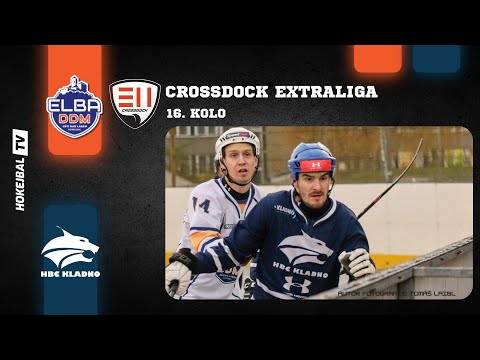 Highlights 16. kola CROSSDOCK Extraligy hokejbalu | Elba DDM Ústí nad Labem vs. HBC Kladno