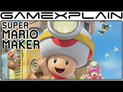 Super Mario Maker - Captain Toad: Treasure Tracker Event Course Playthrough!