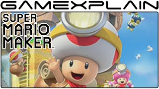 Super Mario Maker - Captain Toad: Treasure Tracker Event Course Playthrough!