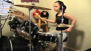 Cheap Trick "Surrender" A drum cover by Emily