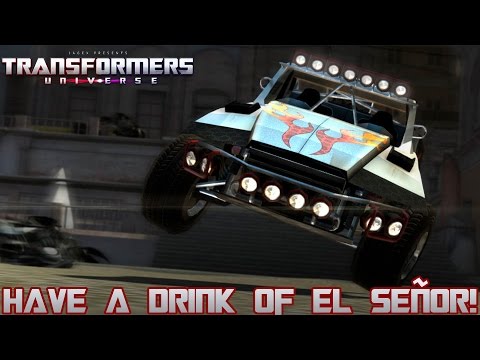 Transformers Universe - Have a Drink of El Señor as Sparkscape w/ Some Harkdawg25